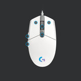 Logitech G G203 Lightsync mouse USB tipo A 8000 DPI