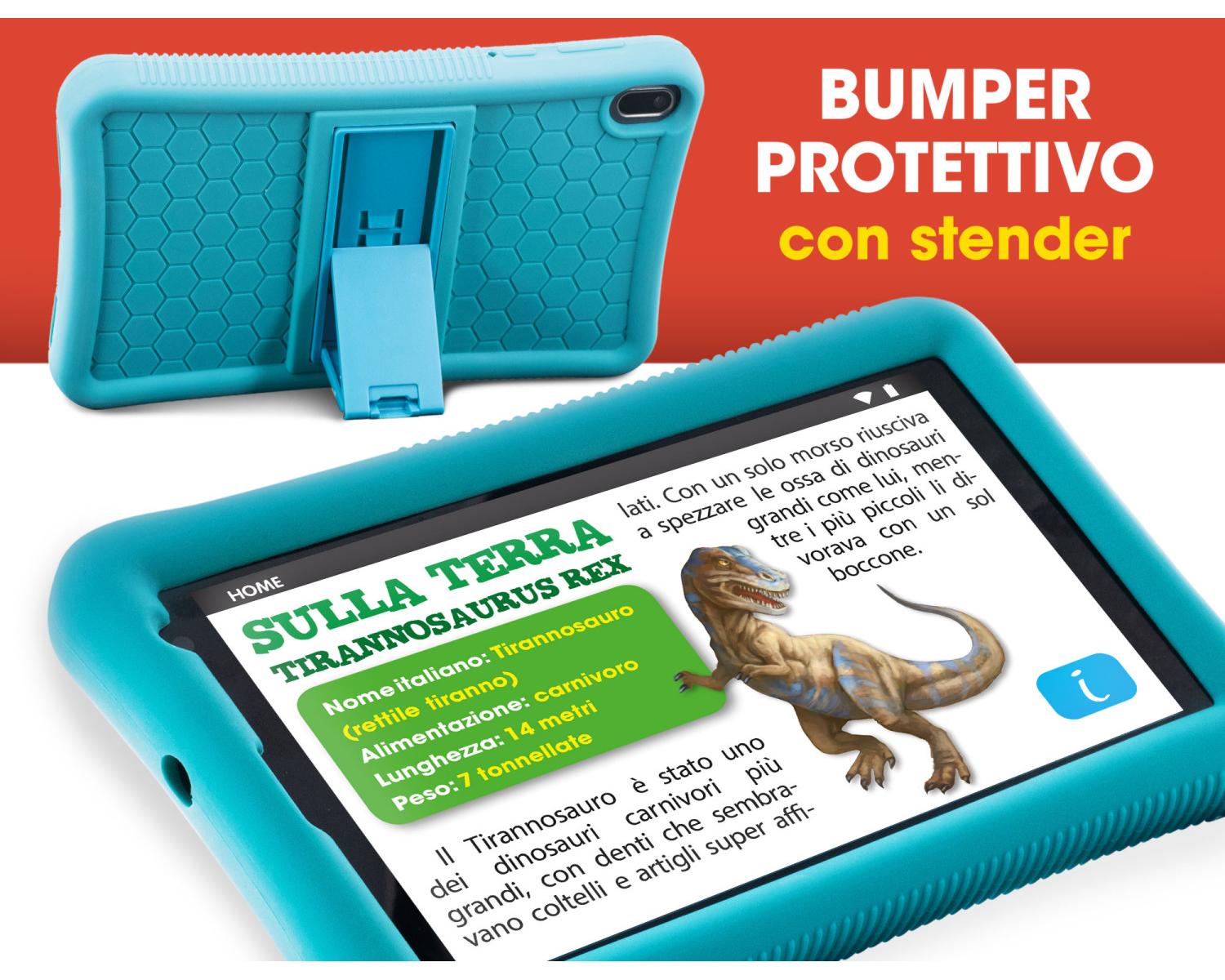 Lisciani Hi Tech Educativo Mio Tab 7 pollici Evolution Pro Tablet per bambini