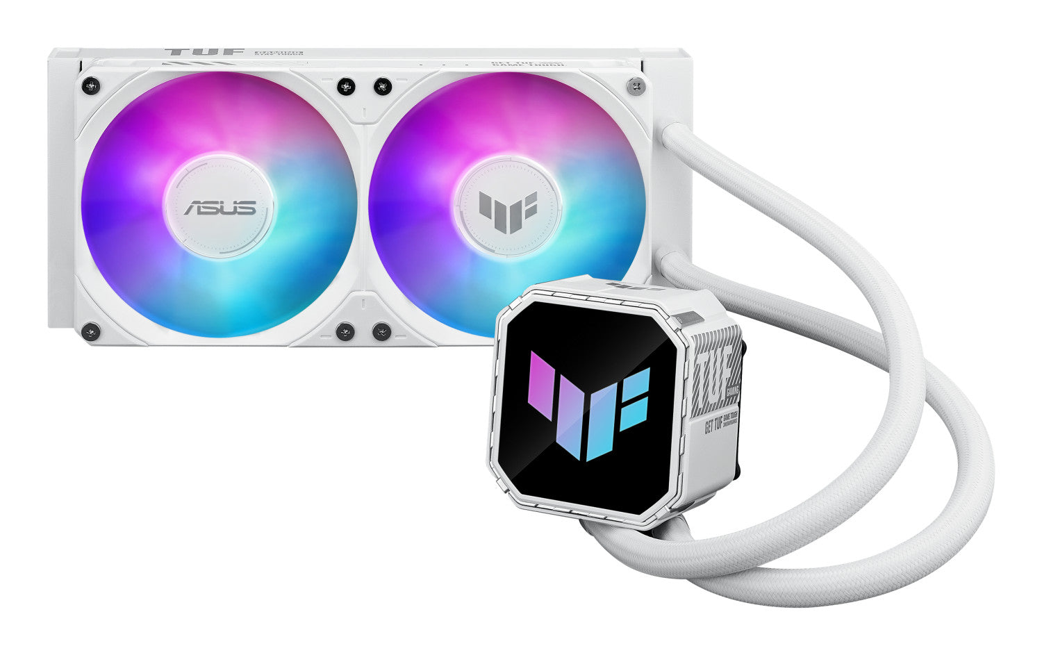 ASUS TUF GAMING LC III 240 ARGB WHT Processore Raffreddatore di liquidi tutto in uno 12 cm Bianco