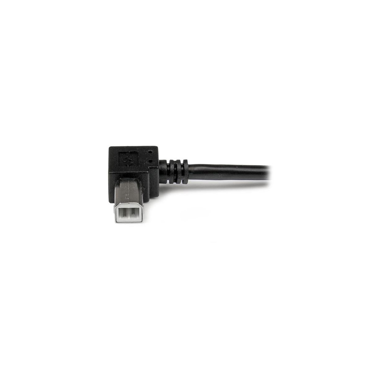 StarTech.com Cavo USB 2.0 A a B con angolare destro da 1 m - M/M