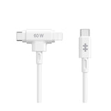 Targus HyperJuice cavo USB USB 2.0 1,5 m USB C USB C Lightning Bianco
