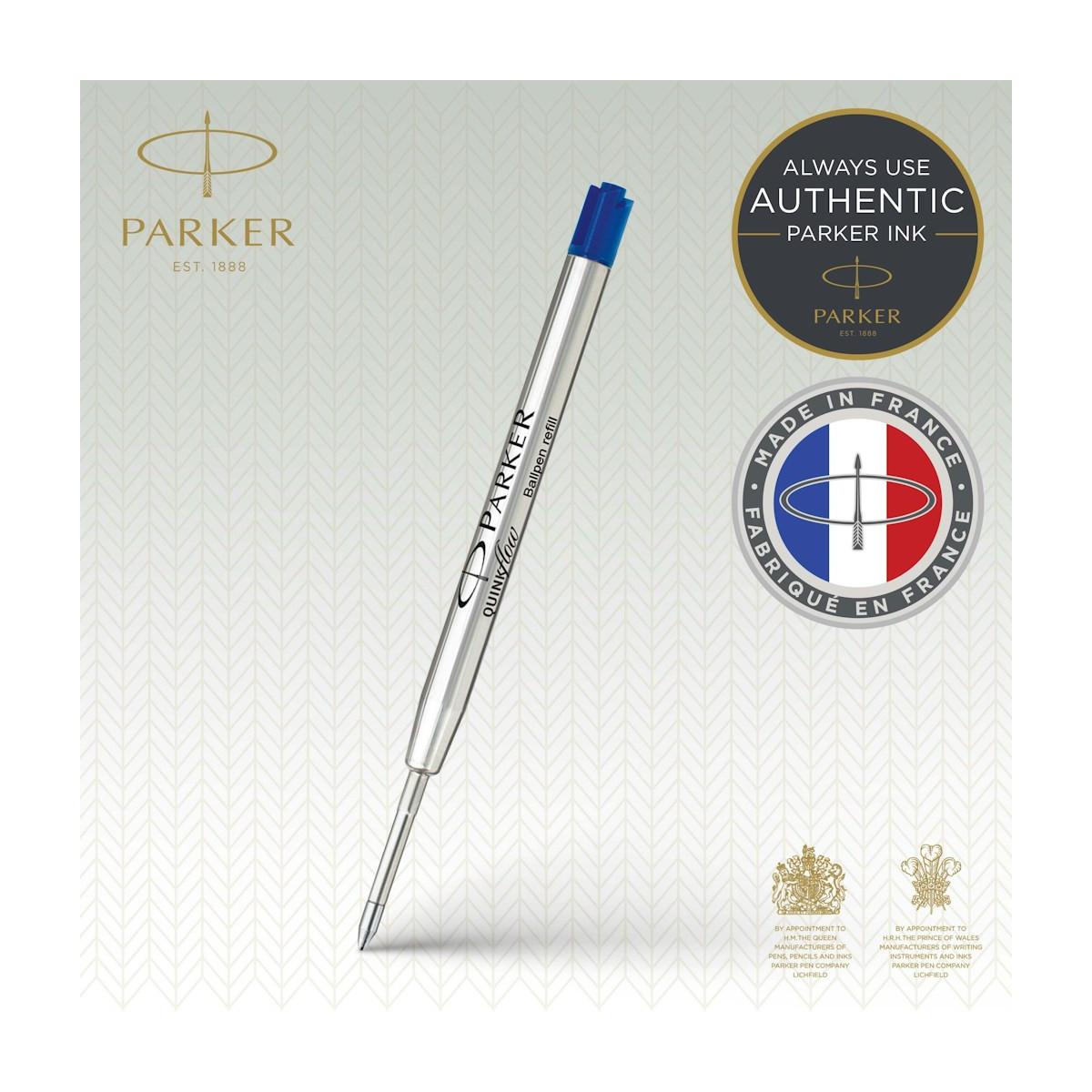Parker Quinkflow Medio Blu 10 pz