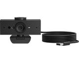 HP 620 FHD webcam 4 MP 1920 x 1080 Pixel USB Nero