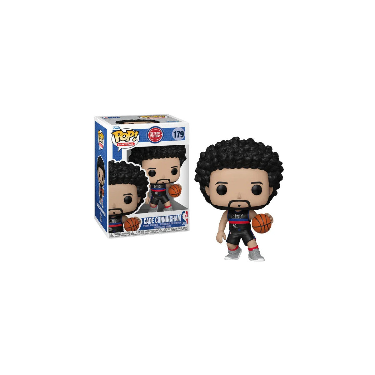 Funko Pop NBA Detroit Pistons Cade Cunningham Vinyl Figure 179