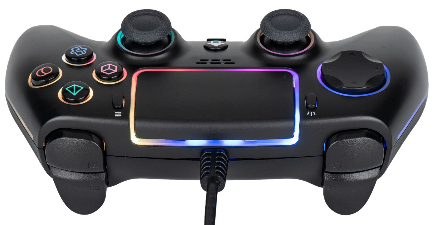 Qubick COP50015 periferica di gioco Nero Gamepad Analogico/Digitale PC, PlayStation 5
