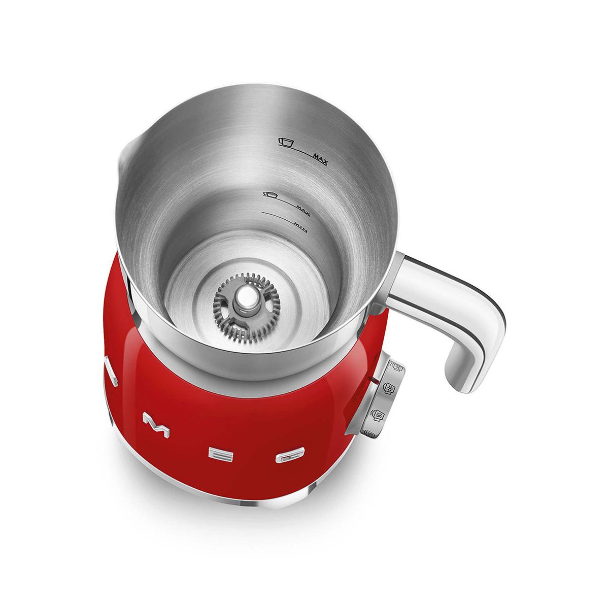 Smeg Montalatte 50s Style Rosso LUCIDO MFF11RDEU