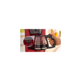 Bosch TKA3M134 Macchina per Caffe' con Filtro 1,25 L Rosso