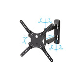 StarTech.com FPWARTB1M Supporto TV a parete 139,7 cm (55") Nero