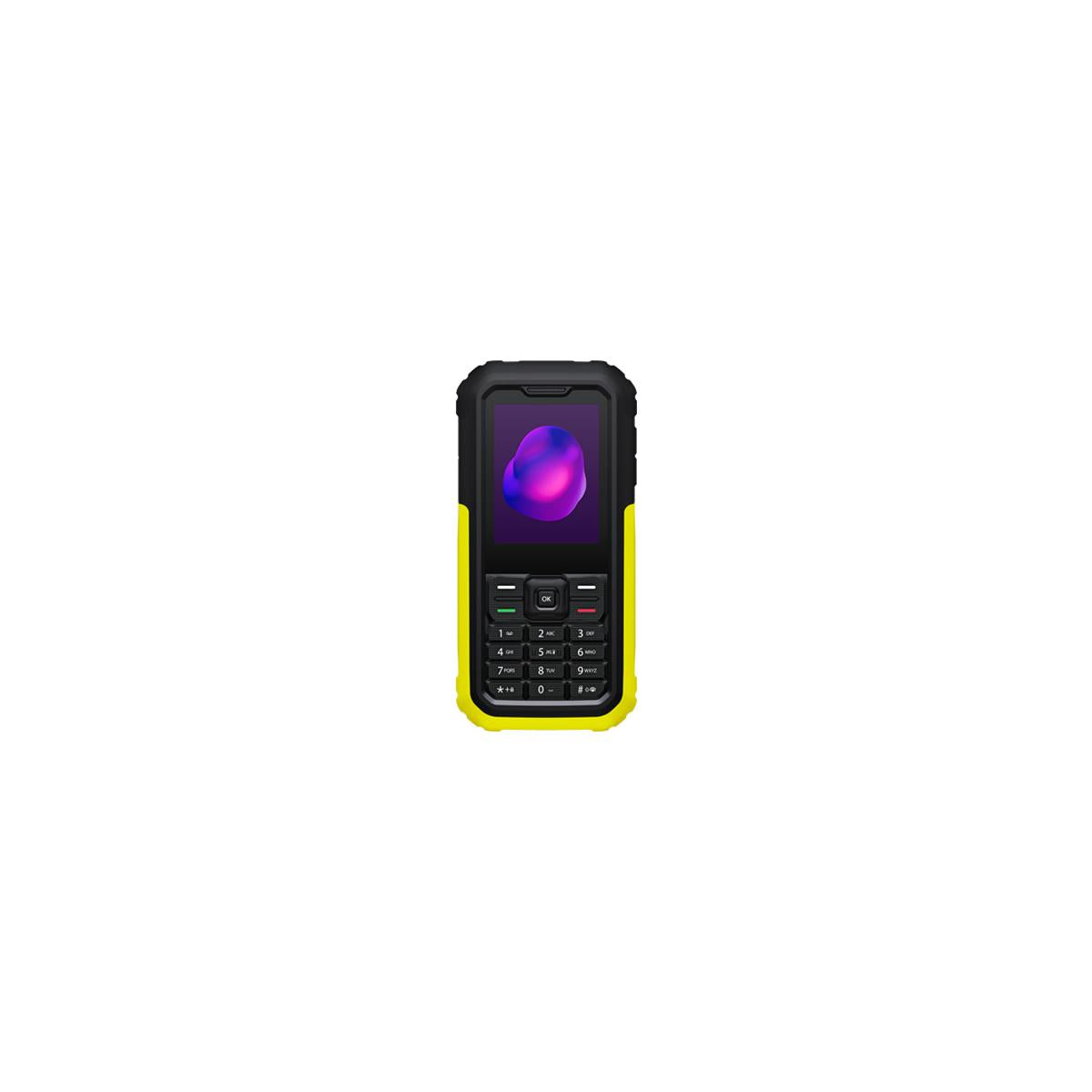 TCL 3189 smartphone Nero Giallo Telefono con fotocamera