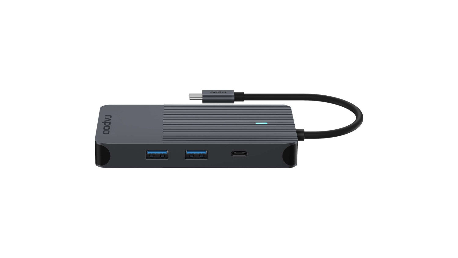 Rapoo UCM-2004 scheda di interfaccia e adattatore HDMI, RJ-45, USB 3.2 Gen 1 (3.1 Gen 1), USB tipo-C