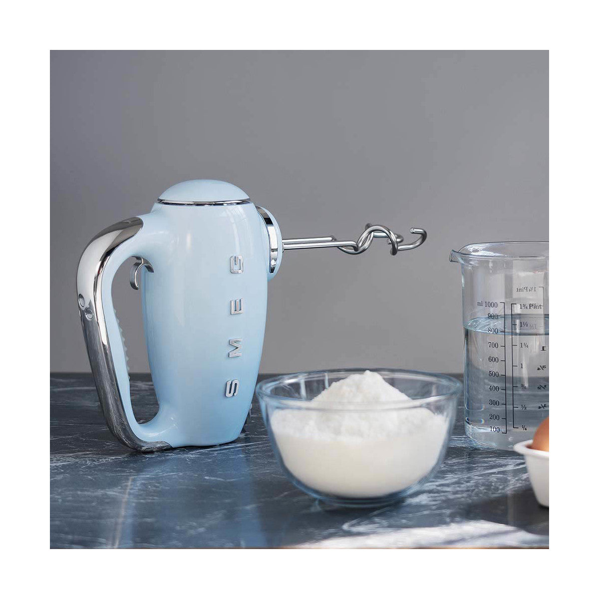 Smeg Sbattitore 50 s Style Azzurro LUCIDO HMF01PBEU