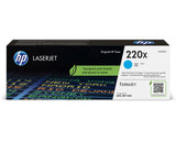 HP Cartuccia Toner Originale Ciano LaserJet 220X
