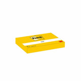 Post-It 7100296172 pouch autoadesiva Rettangolo Giallo 100 fogli Autoadesivo