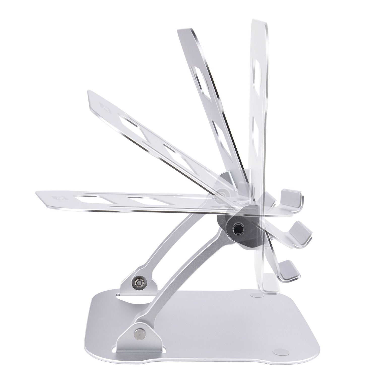 StarTech ADJ-LAPTOP-RISER Supporto Stand da Scrivania per Laptop Notebook Argento