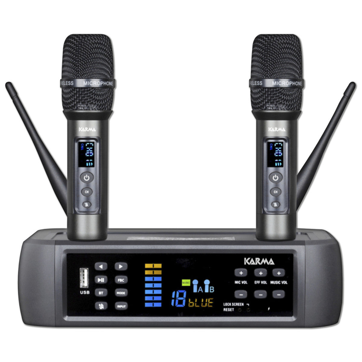 Karma Orbit 24 - Base Multimediale Con Doppio Radiomicrofono