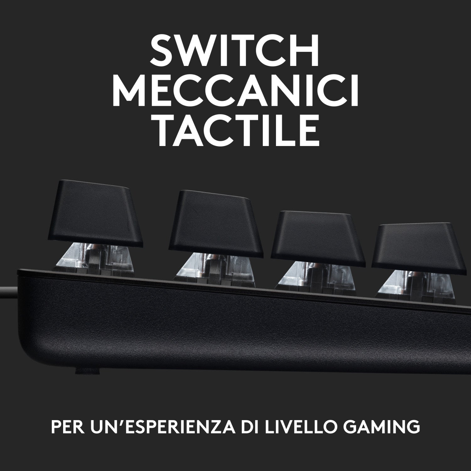 Logitech G G413 SE Tastiera Maccanica USB QWERTY Italiano Nero