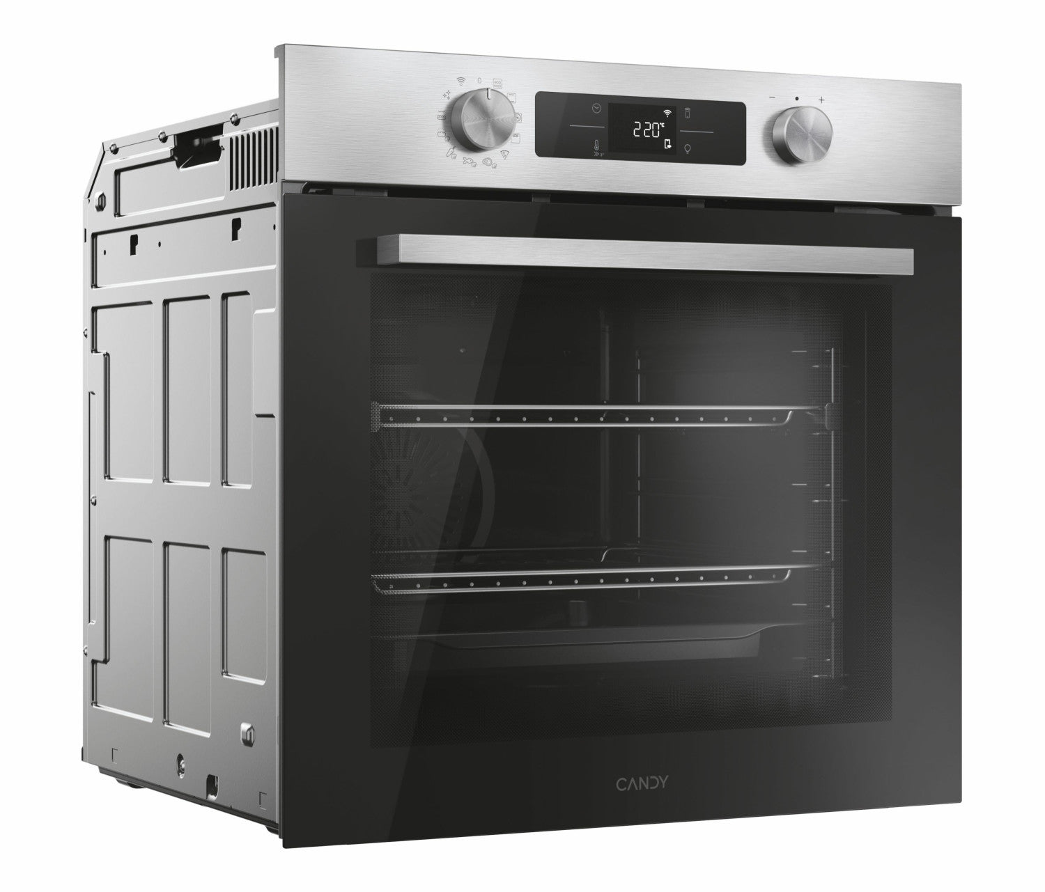 Candy CA6 N5B3EYTX Forno 78 L A Nero Acciaio Inossidabile