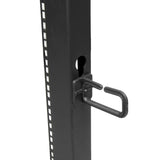 StarTech.com 4POSTRACK42 rack Rack indipendenti Nero