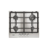 Whirlpool TGML 661 IX R Piano Cottura Stainless Steel da Incasso 58 Cm Gas 4 Fornelli Acciaio