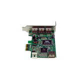 StarTech.com Scheda Pci Express basso prfilo con 4 porte USB 2.0 ad alta velocità