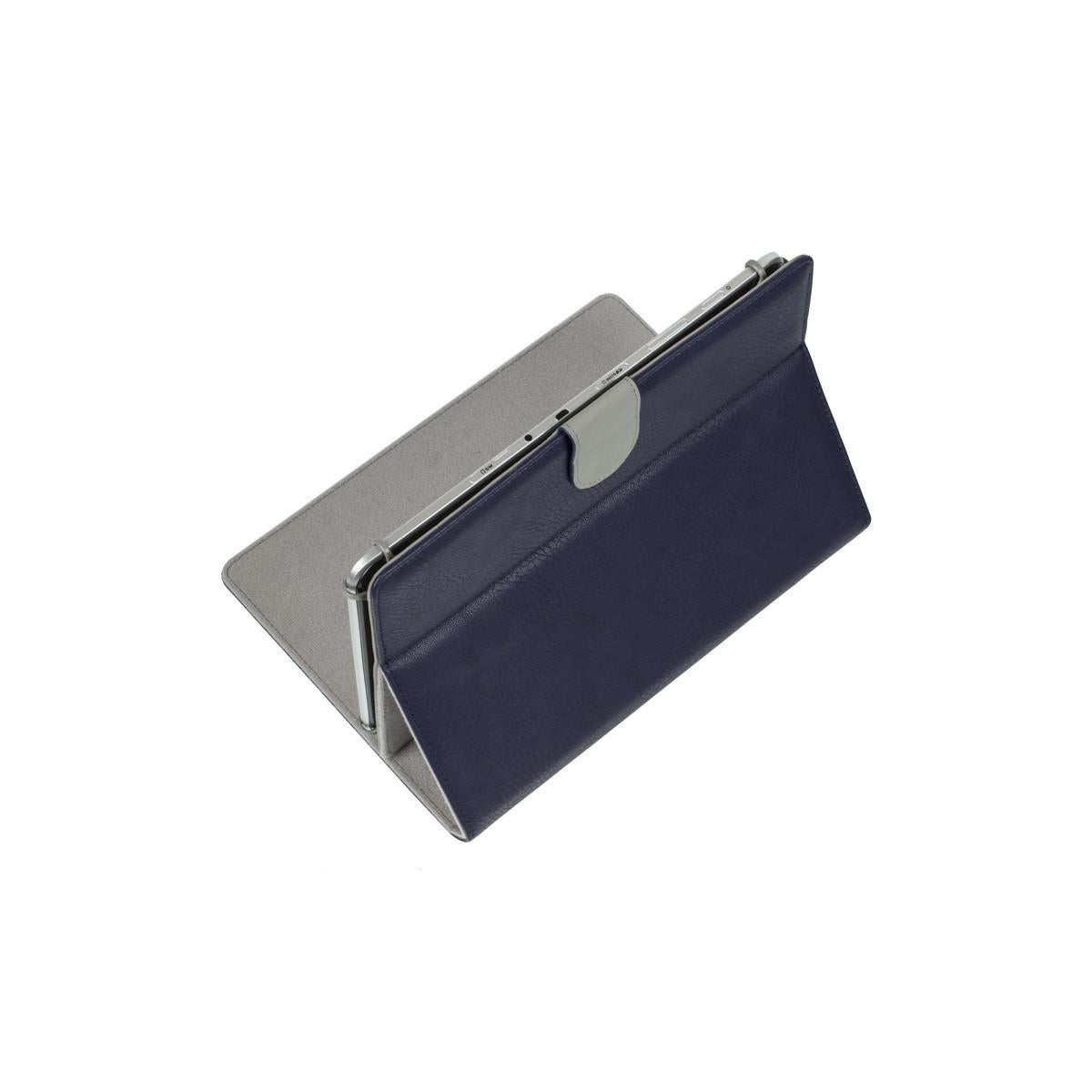 Rivacase 3017 Custodia a Libro Book Cover per Tablet 10.1 Pollici Blu
