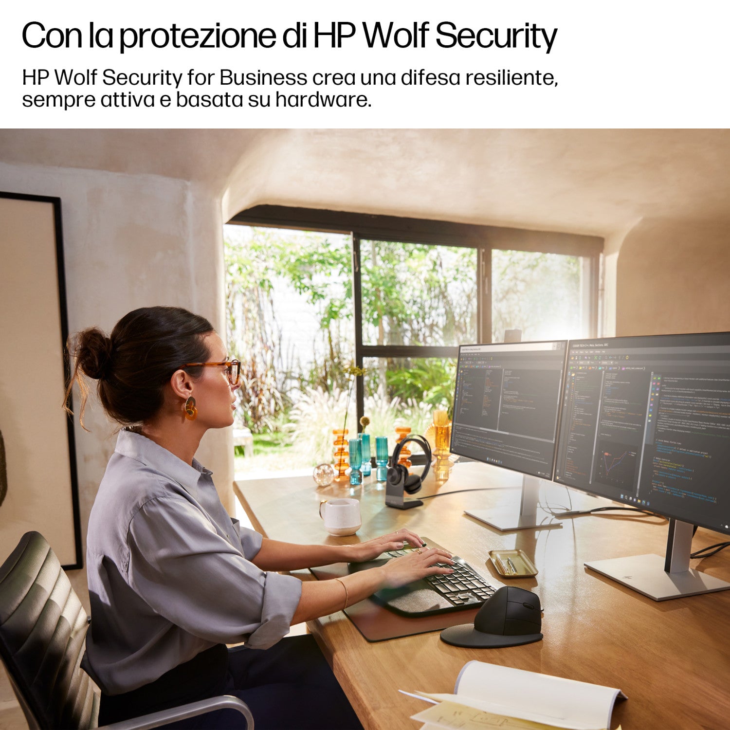 HP EliteDesk 8 Tower G1i Desktop AI PC Wolf Pro Security Edition Intel Core Ultra 7 265 16 GB DDR5-SDRAM 512 GB SSD Windows 11 Pro