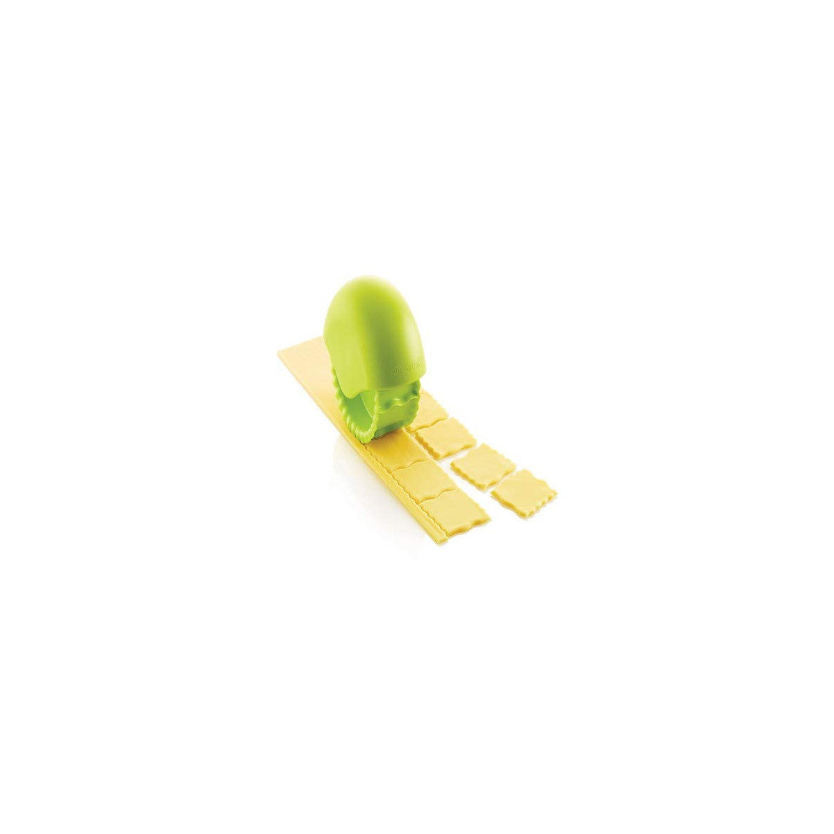 Silikomart Rullo Snack 'N Roll per Ravioli, Pizzette e Biscotti - Verde