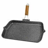 Risoli Bistecchiera Rettangolare Linea Granito 43x26 Cm