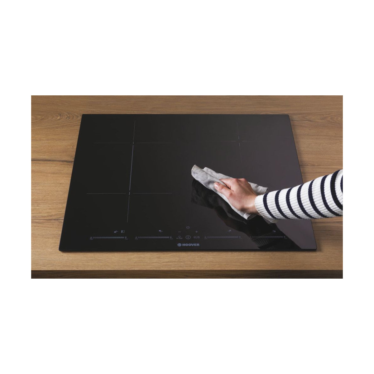 Hoover H-HOB 500 INDUCTION HTPS64MCTT/1 Nero Da incasso 60 cm Piano cottura a induzione 4 Fornello(i)