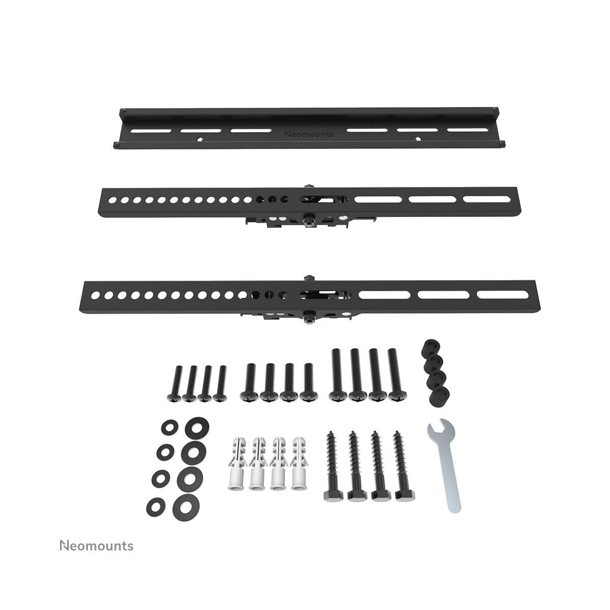 Neomounts WL35-350BL14 supporto da tavolo per Tv a schermo piatto 165,1 cm (65") Nero