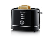 Severin AT 4321 tostapane 7 2 fette 850 W Nero