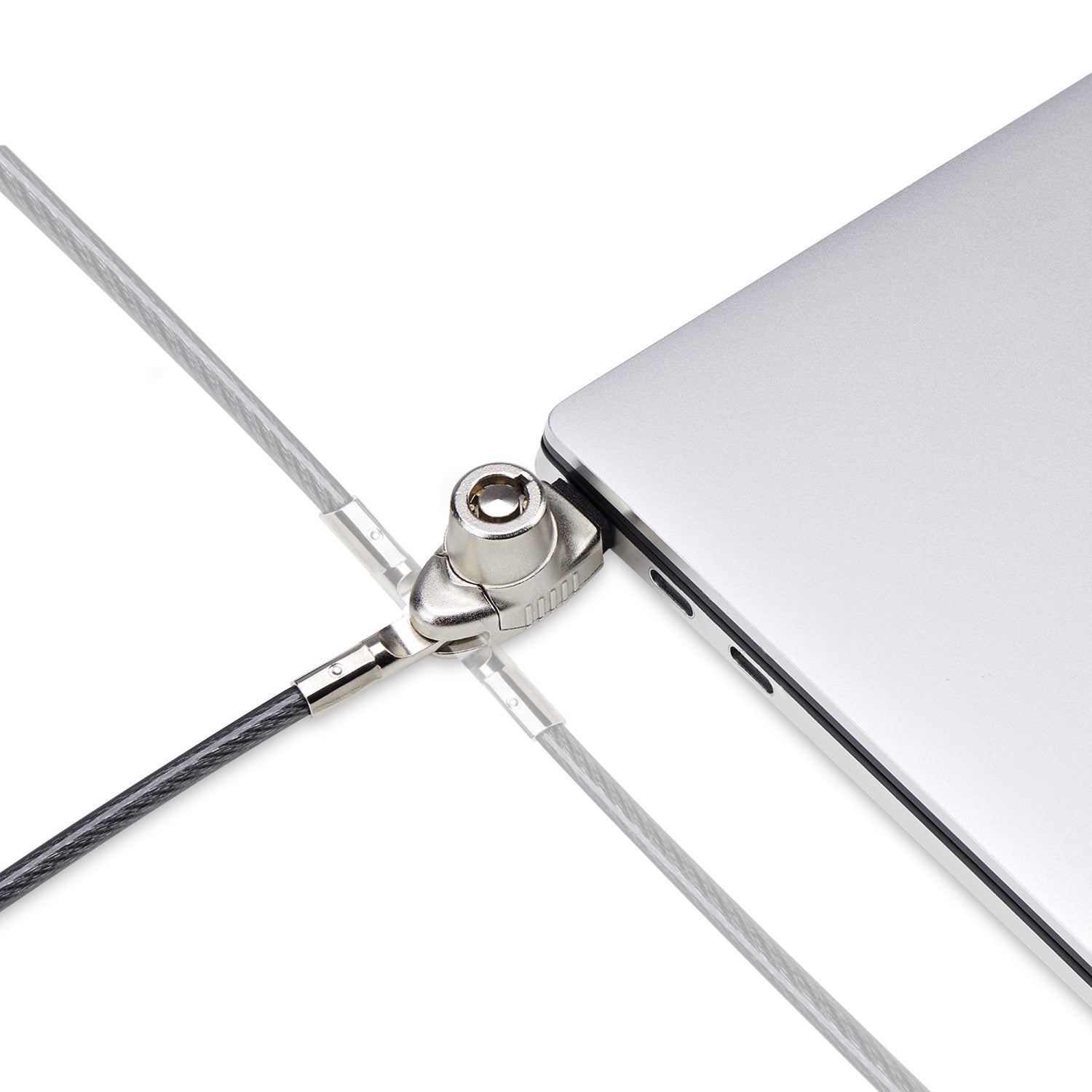 StarTech.com Cavo di sicurezza antifurto per laptop/notebook compatibile con lo slot Noble Wedge Slim, cavo in acciaio resistente ai tagli, blocco con chiave