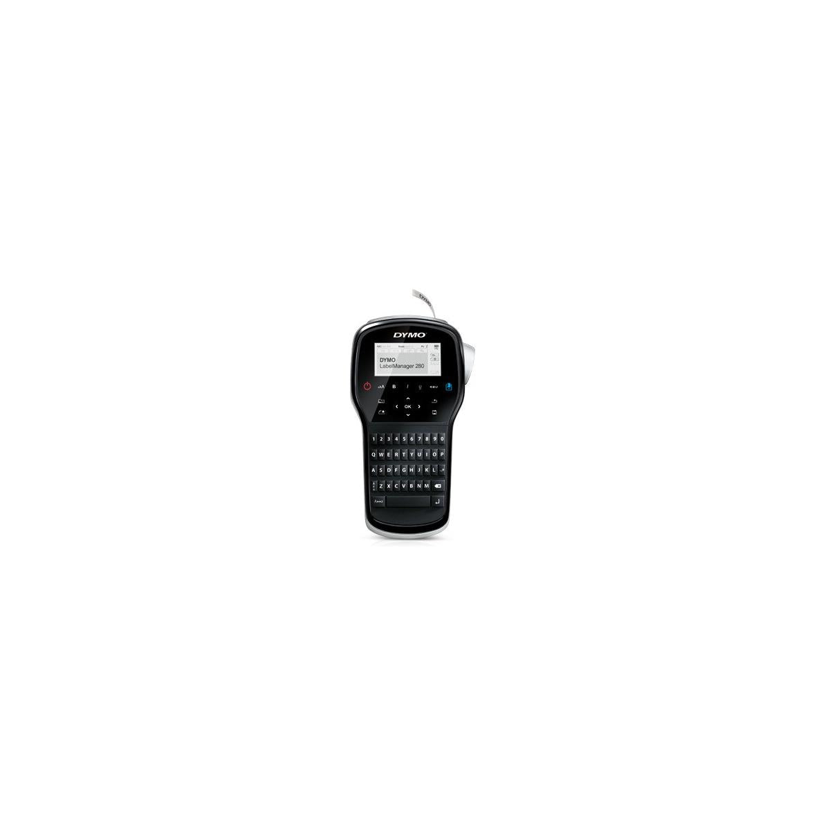 DYMO S0968920 Etichettatrice LabelManager 280 CD Trasferimento D1 QWERTY Nero