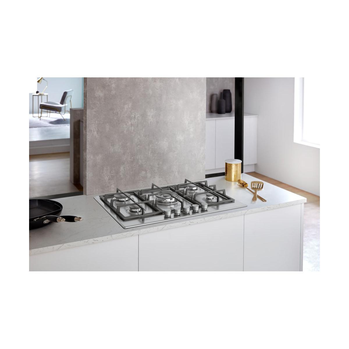 Whirlpool GMR 7522/IXL Piano Cottura Acciaio Da Incasso Gas 5 Fornelli