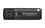 Kingston Technology IronKey 128GB Locker Plus 50 G2, FIPS 197, AES-256