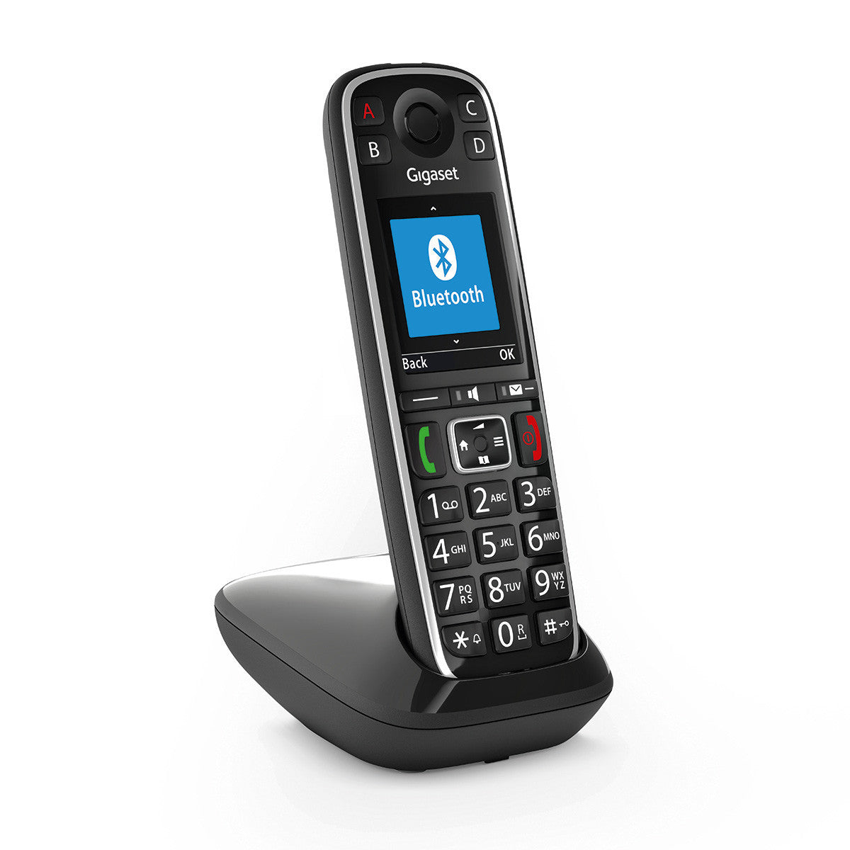 Telefono Analogico Gigaset E720 Identificatore di Chiamata Nero