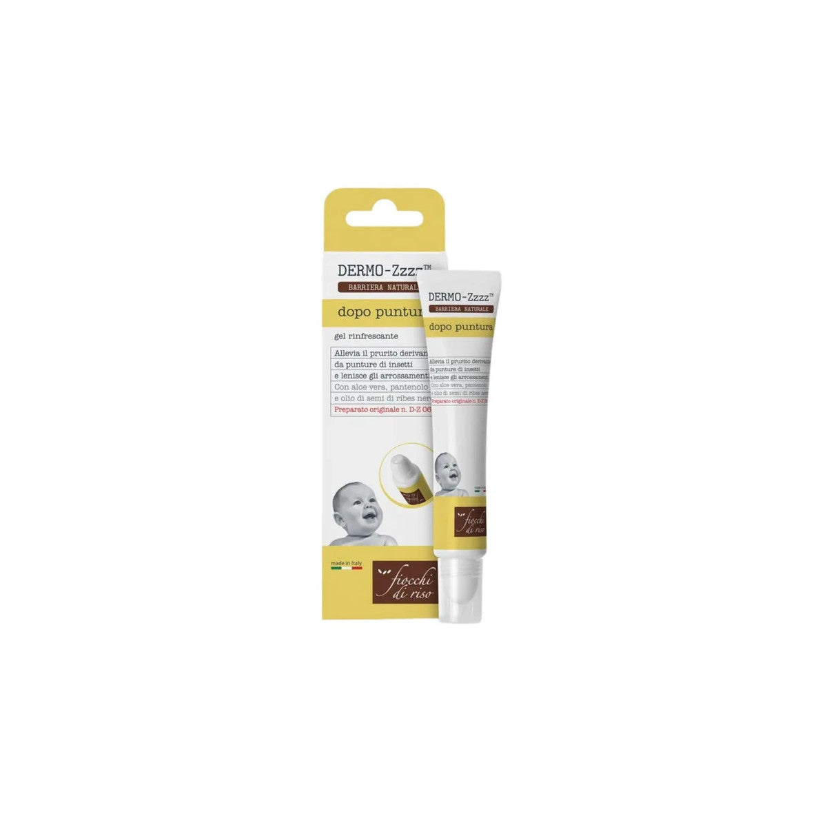 Fiocchi Di Riso Dermo Zzzz Gel Dopo Puntura Roll-On 14 Ml