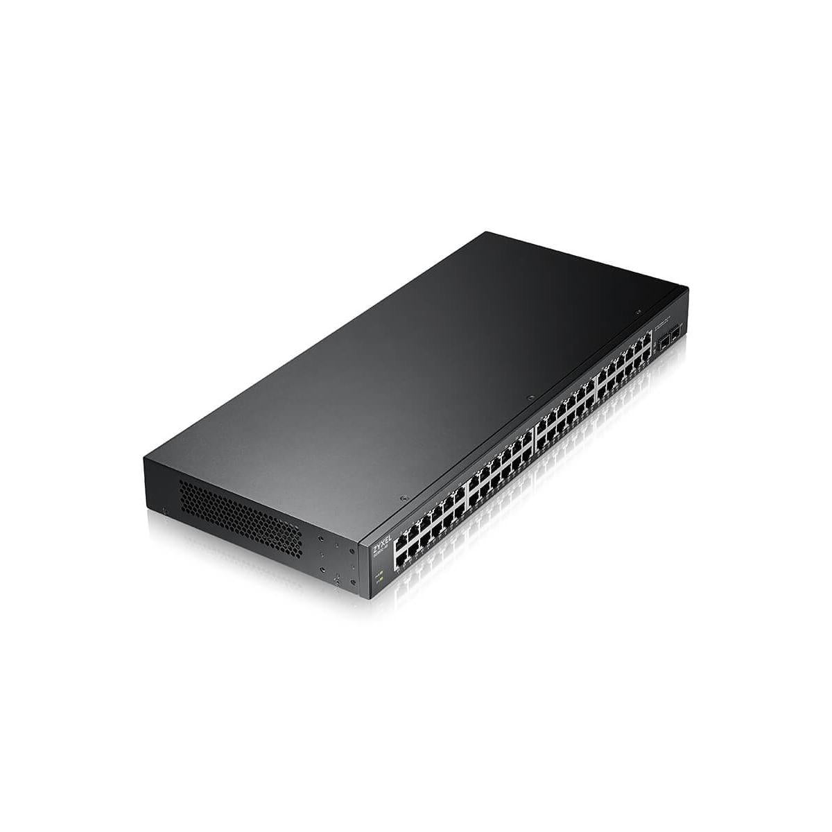 Zyxel GS1900-48HPv2 Gestito L2 Gigabit Ethernet (10/100/1000) Supporto Power over Ethernet (PoE) Nero
