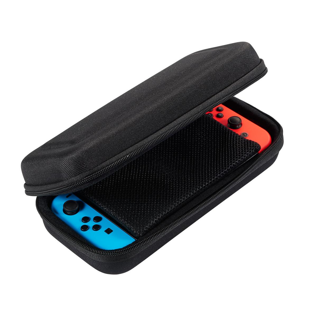Bigben Interactive SWITCHPOUCHL custodia per console portatile Custodia a sacchetto Nintendo Etilene-vinil acetato EVA espanso Nero