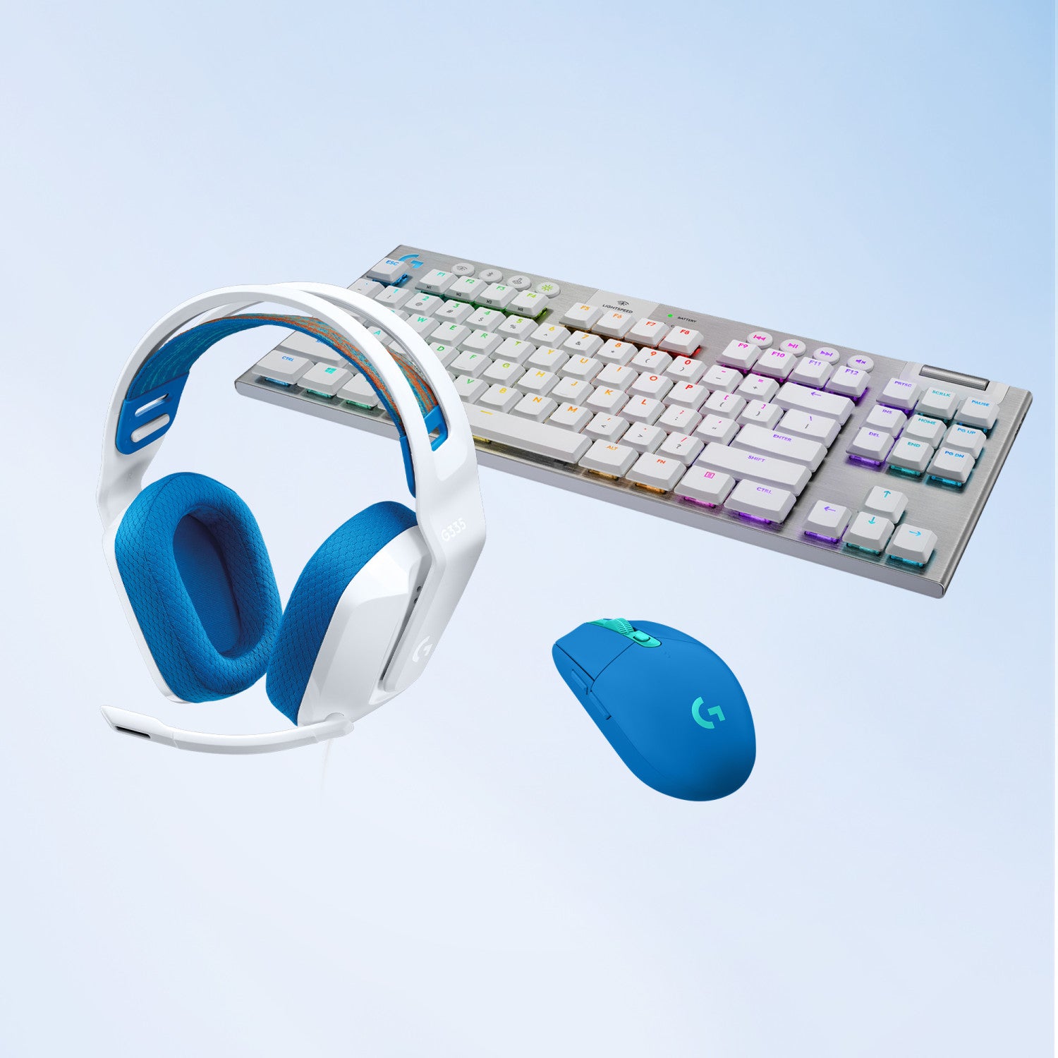 Logitech G G335 Auricolare Cablato A Padiglione Giocare Bianco
