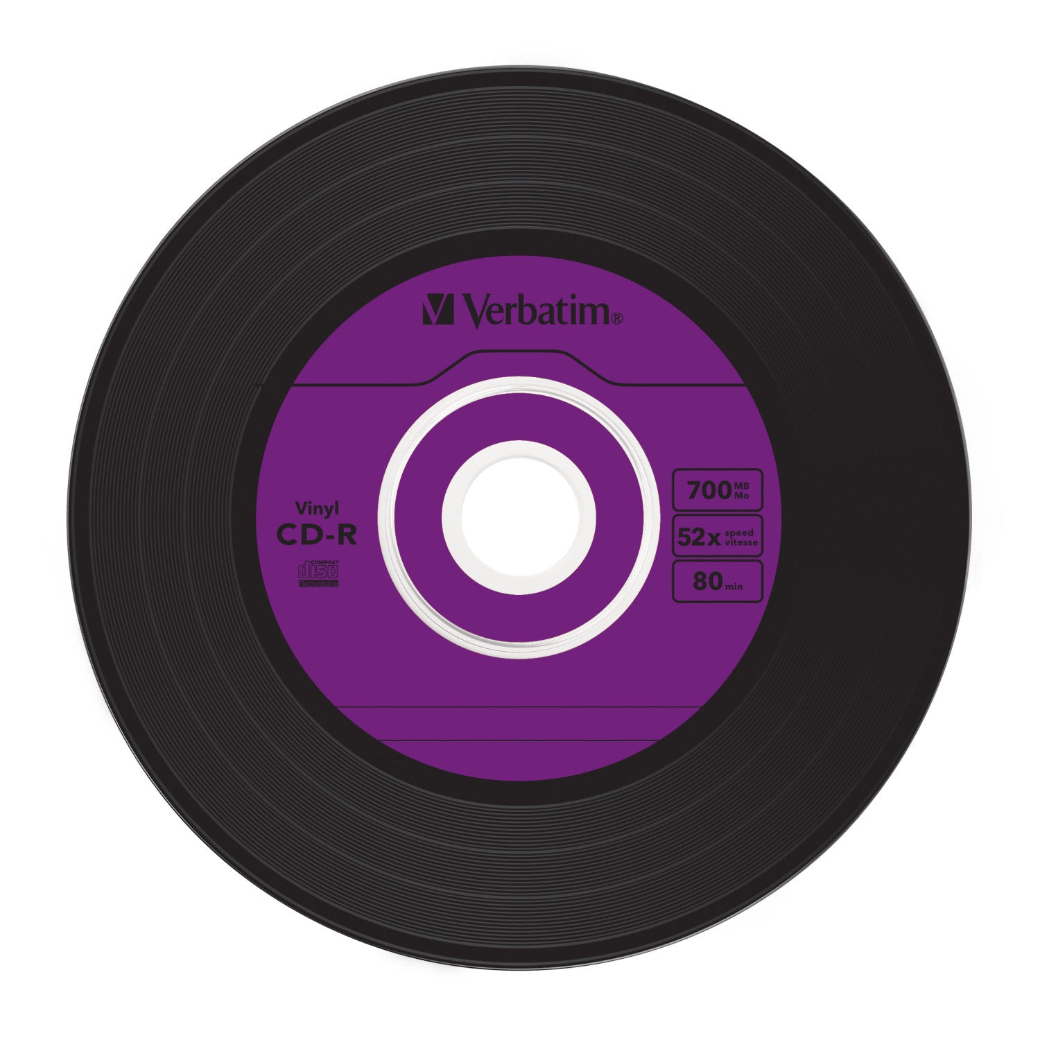 Verbatim CD-R AZO Data Vinyl 700 MB 10 pz
