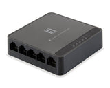 LevelOne GEU-0522 switch di rete Gigabit Ethernet (10/100/1000) Nero