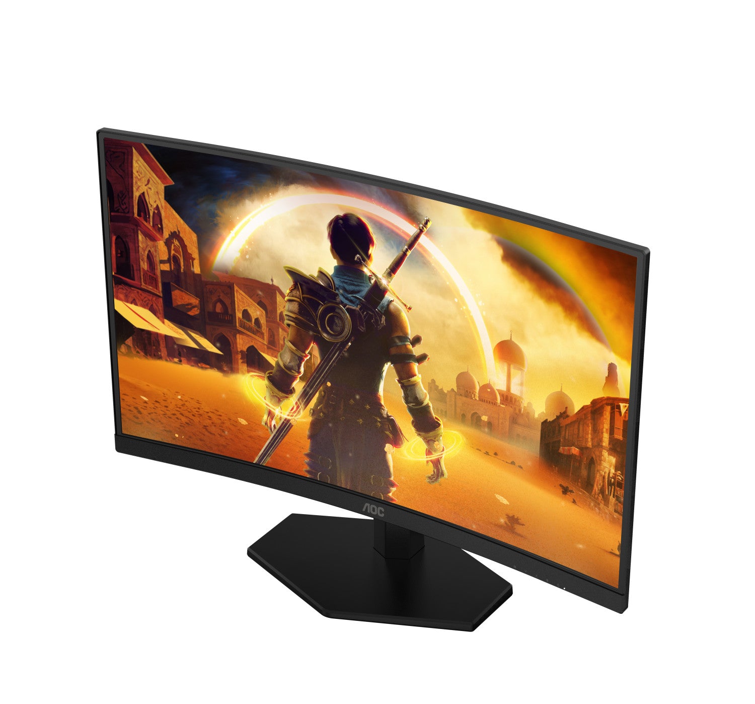 AOC G4 Q27G42ZE Monitor PC 68,6 cm (27") 2560 x 1440 Pixel Quad HD LED Nero, Rosso