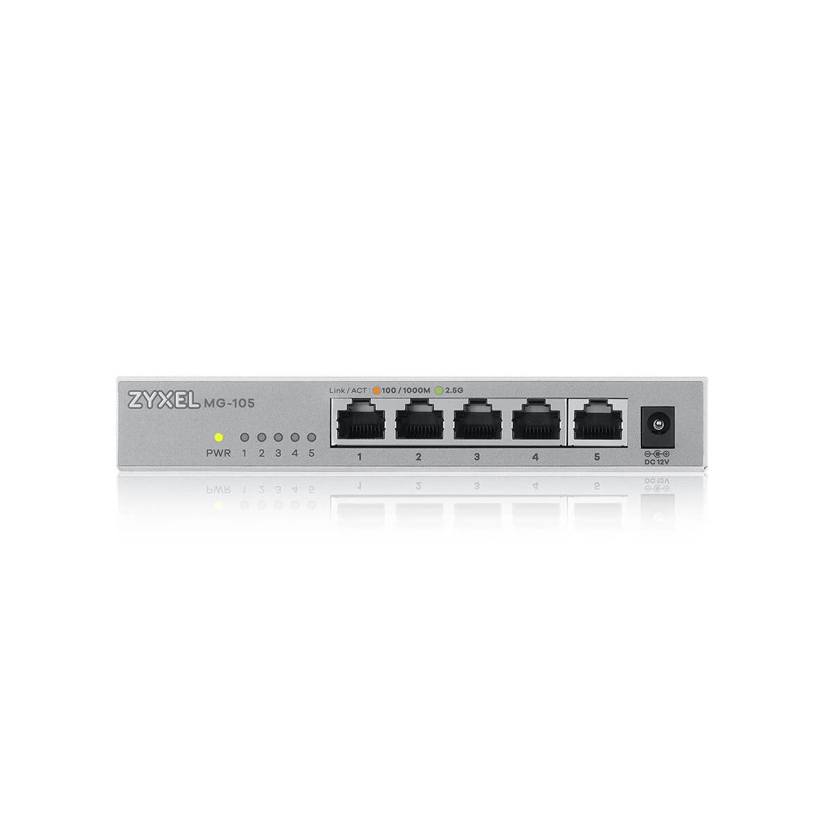 Zyxel XMG-105 Non gestito 2.5G Ethernet (100/1000/2500) Grigio