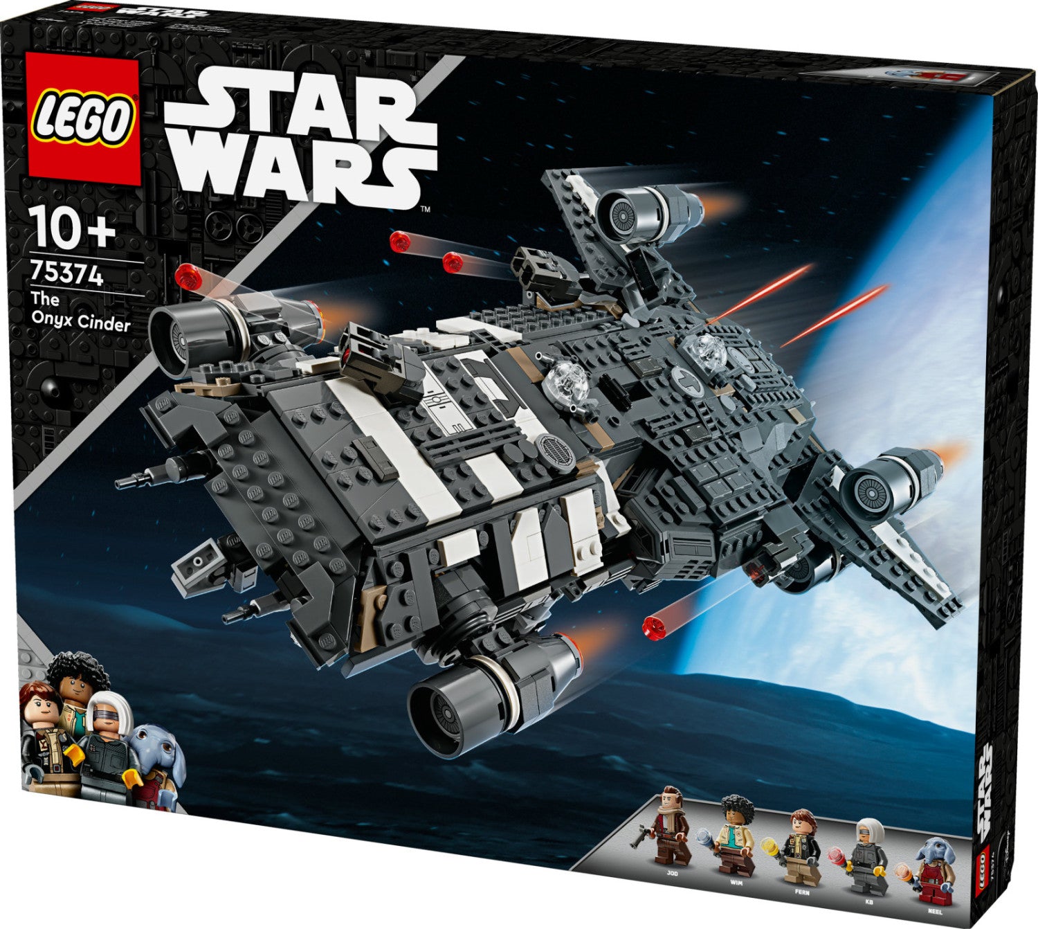 LEGO Star Wars The Onyx Cinder 75374 Set Costruzioni 1325 Pezzi 10 Anni