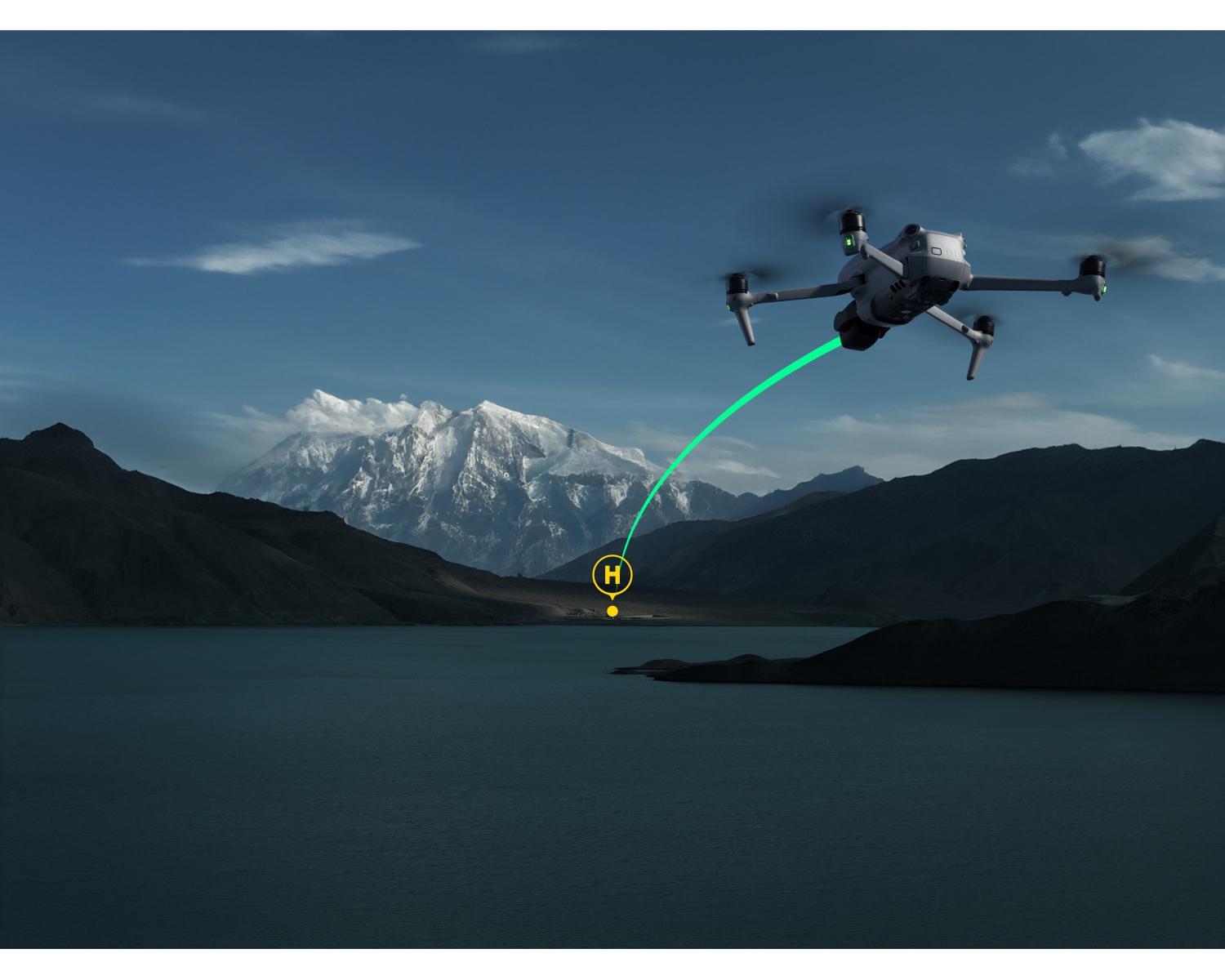 DJI Air 3s RC-N3 4 rotori Quadrirotore 50 MP 3840 x 2160 Pixel 4276 mAh Grigio