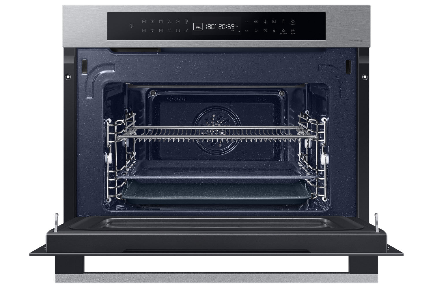 Samsung Forno Multifunzione Plus con microonde compatto Serie 4 50l NQ5B4363EBS