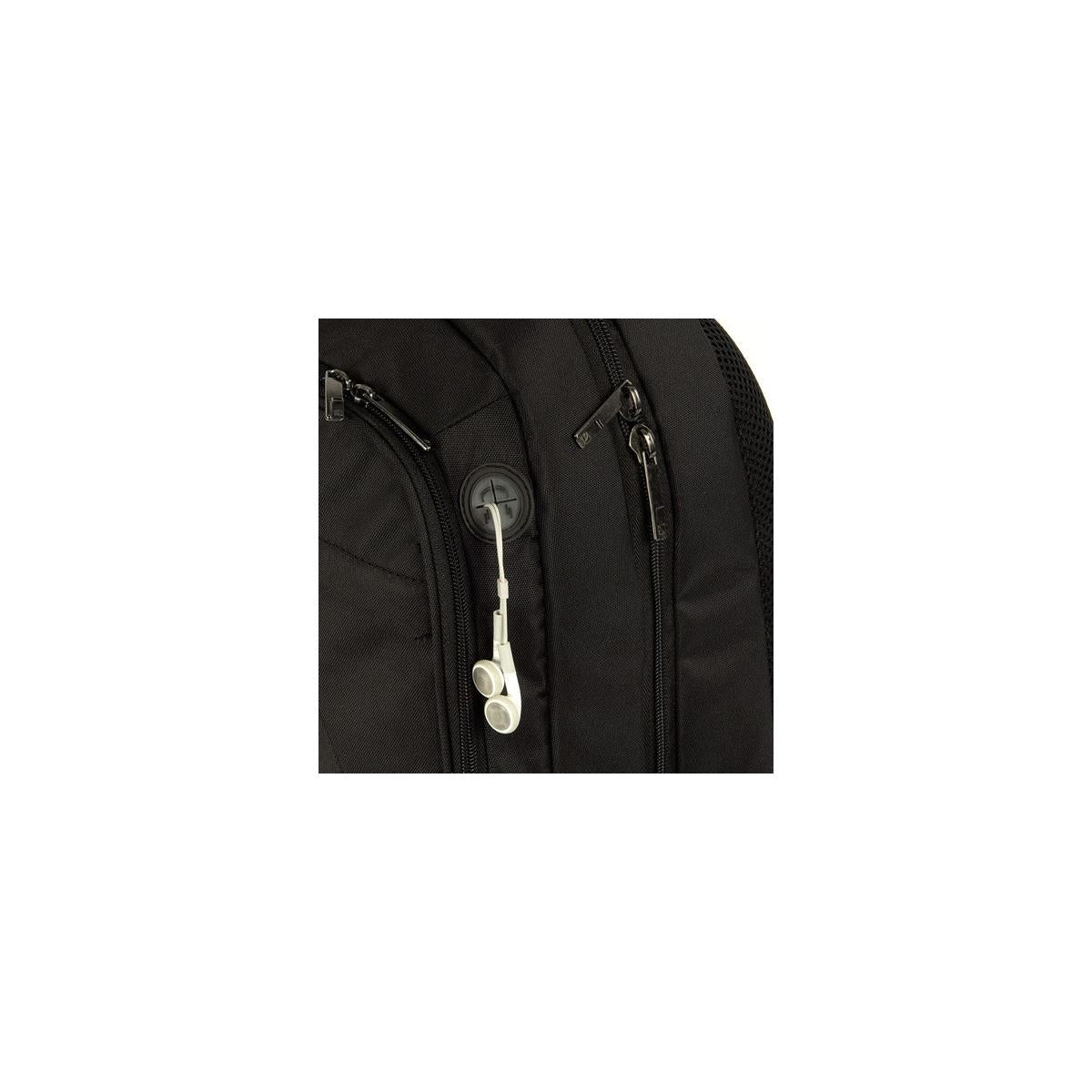 Tucano BLABK Zaino Lato Backpack For Macbook Pro 17" Nero