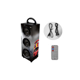 New Majestic TS 100BT SISTEMA AUDIO Nero, Grigio, Rosso, Giallo