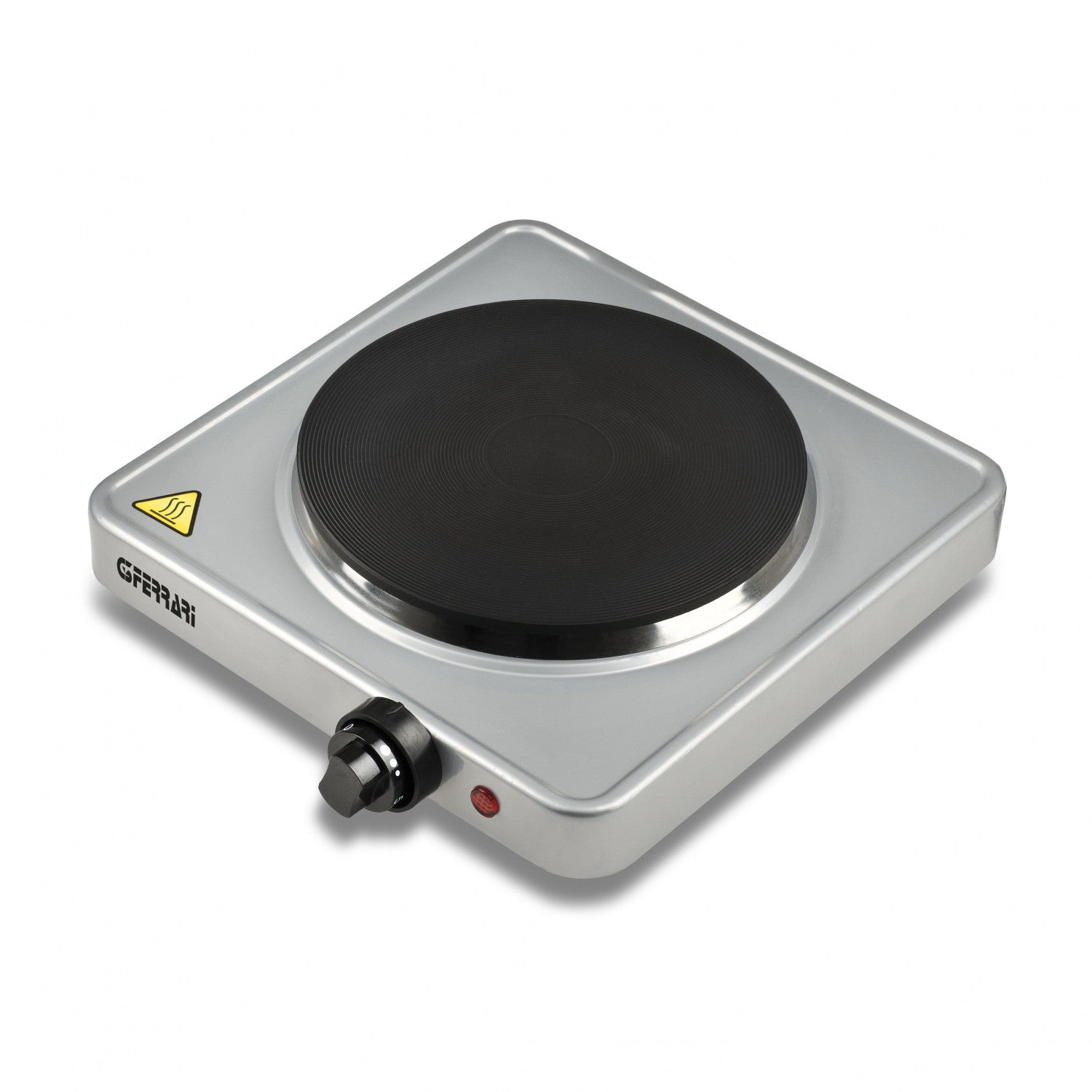 G3 Ferrari Caldone Piastra sigillata 1 Fornello Acciaio inox Superficie piana
